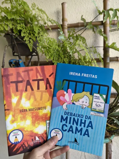 Ter os nossos primeiros livros adotados pelo PNLD (2022)